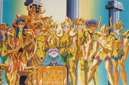 les 12 chevaliers d'or